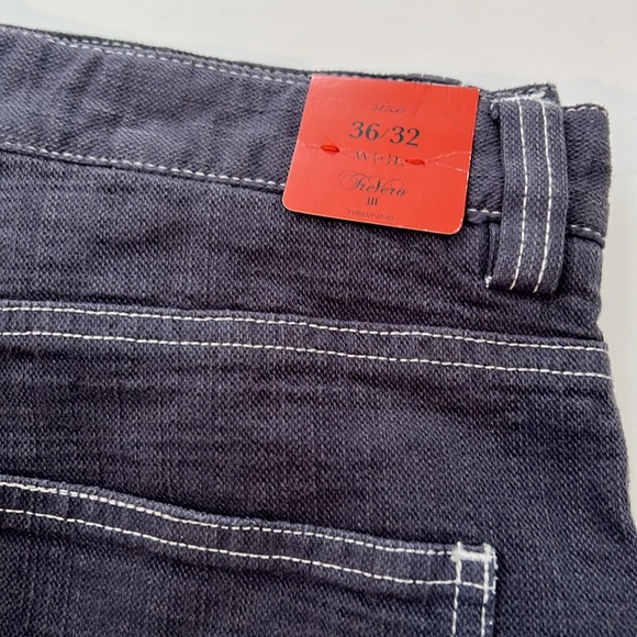 Trevero Mens Button Fly Jeans (New) #354 - Picture 2 of 8